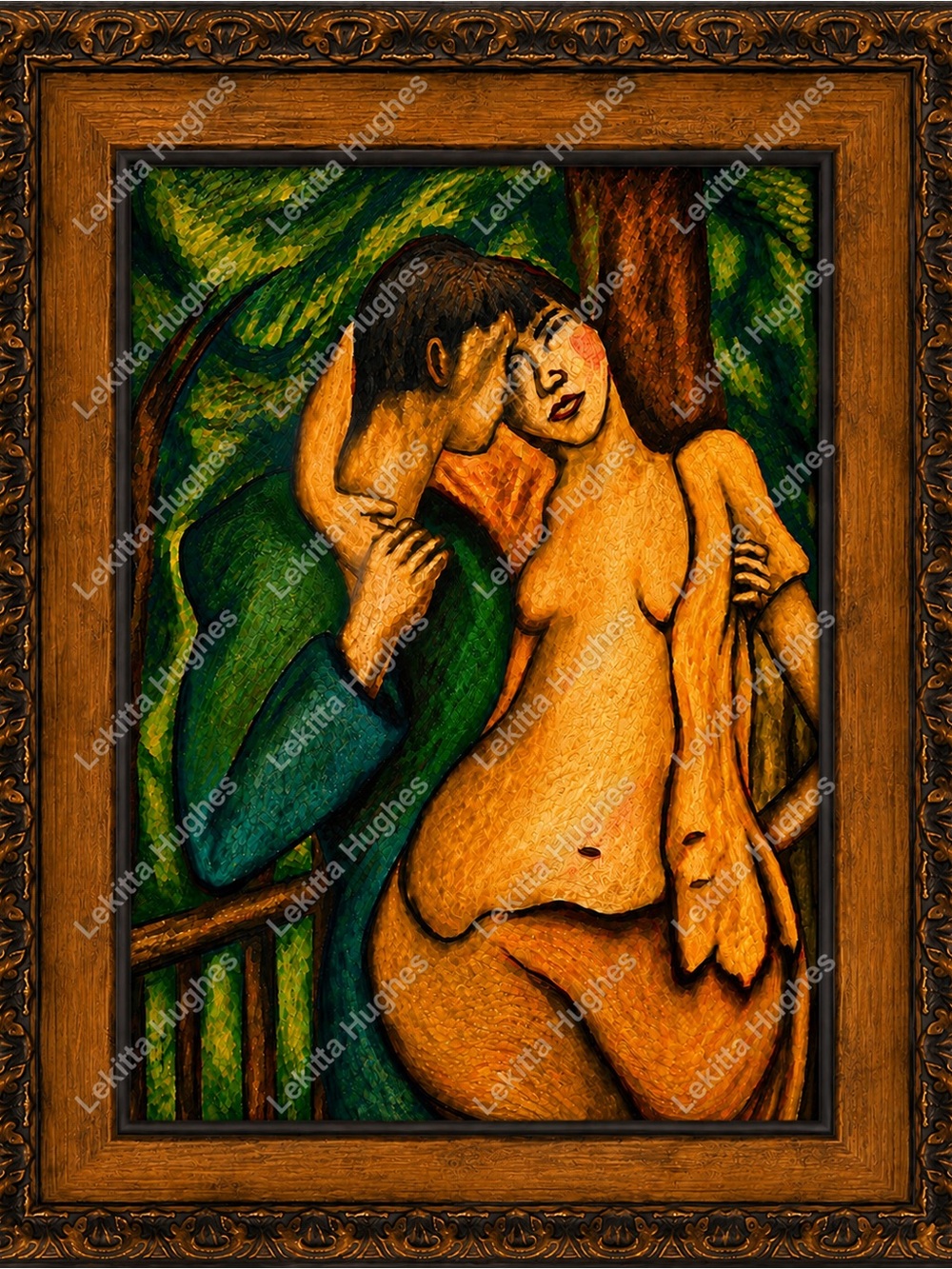 Limited Edition Print 2/75 | “The Lovers” | Wall Art |Artist: Lekitta Hughes